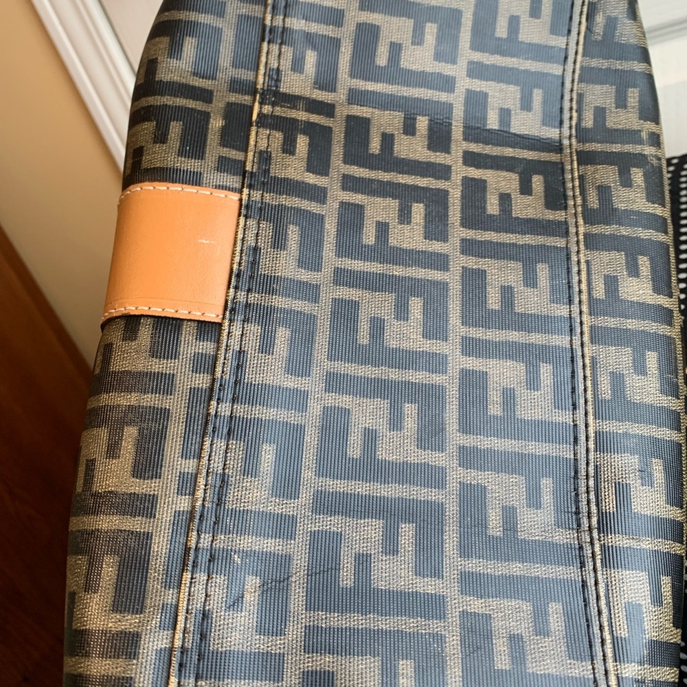Vintage FENDI Roma 1925 zucca Boston  speedy Bag ‘70 ❤️ - Picture 10 of 16